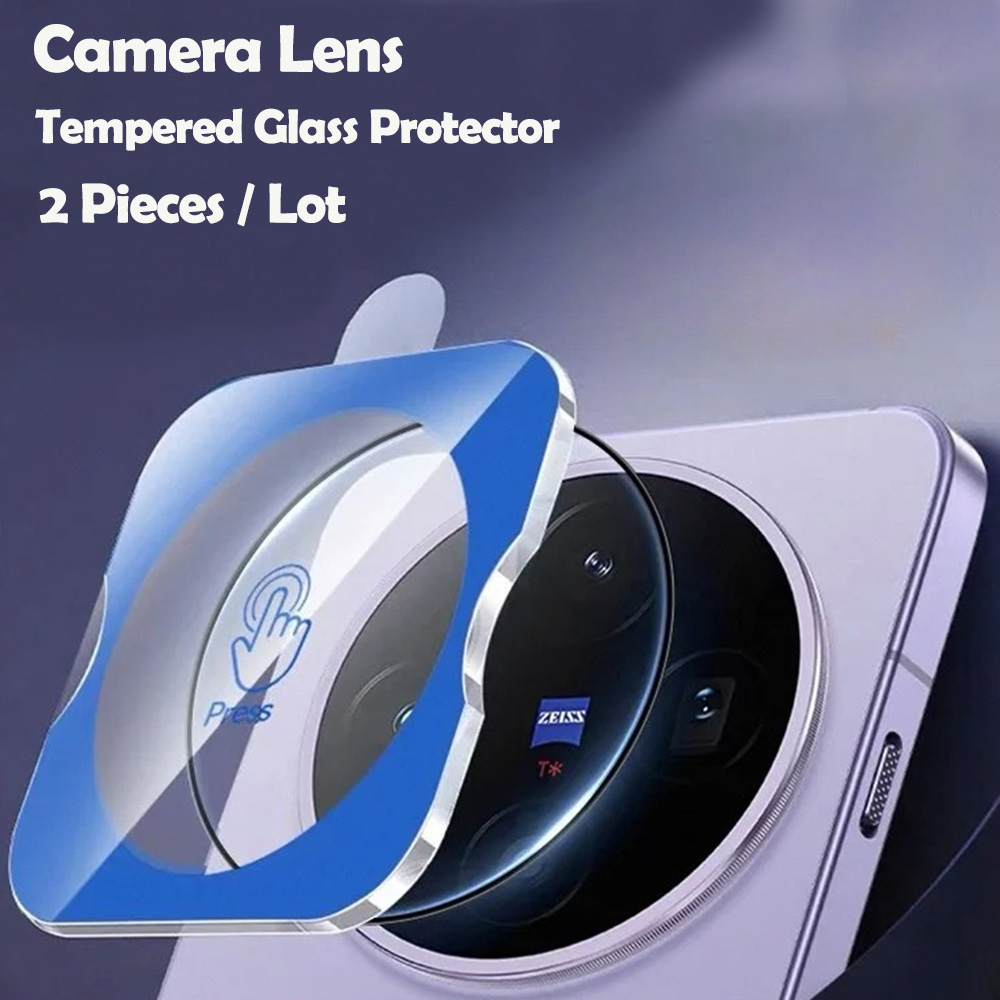 Photography Kit Vivo X300 - 2 stuks HD Gehard Glas Lens