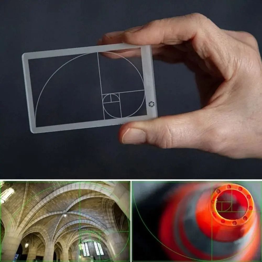 Photography Golden Ratio - Zoeker Liniaal Gulden Snede Liniaal Clear