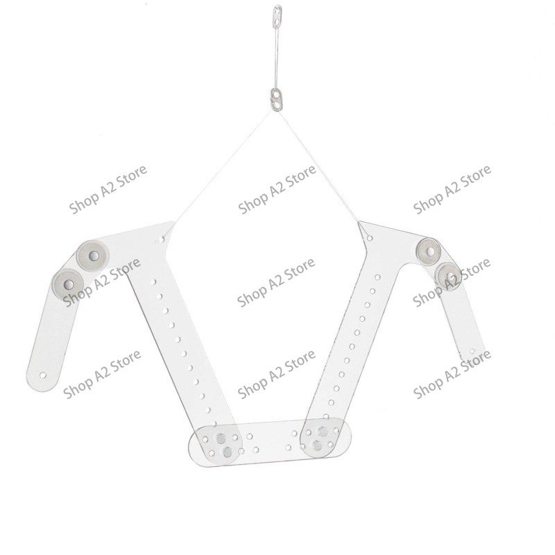 Photography Background - Acryl transparante onzichtbare hanger broekenrek kledingfotografie-accessoire