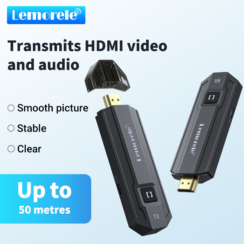 Photography Unit - Lemorele Draadloze HDMI Zender Ontvanger Video