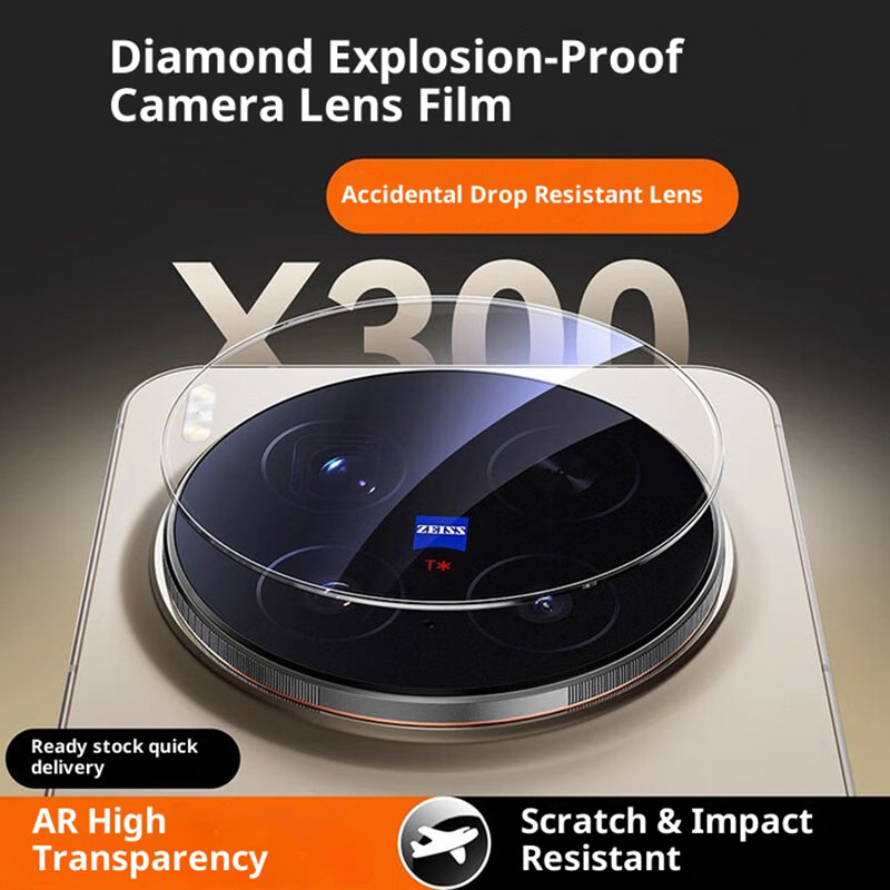 Photography Kit Vivo X300 - 3-1 Stuks 9H Claer Camera Cover