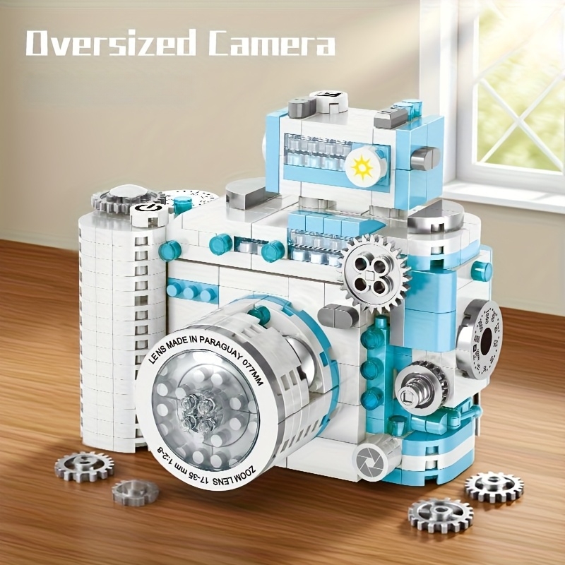 Photography Journalism - DIY Retro Bouwstenen Camera Model Creatieve