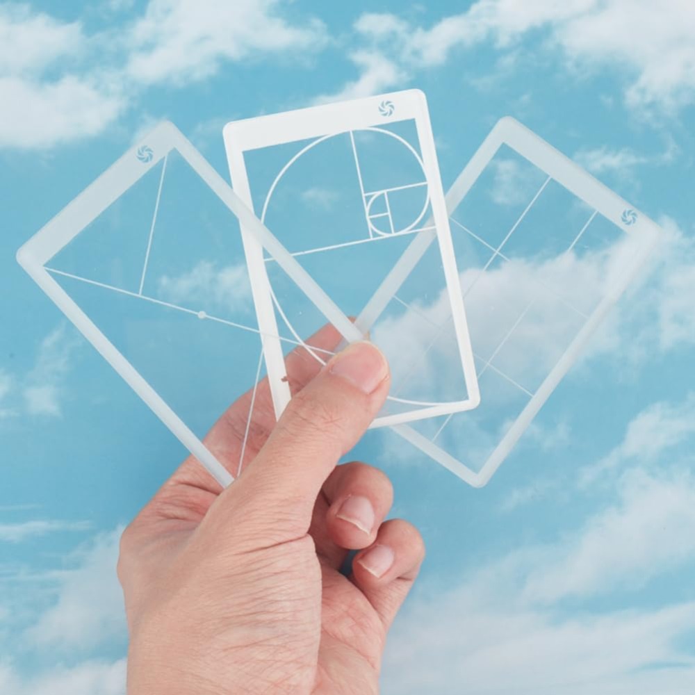 Photography Golden Ratio - 3 stks Golden Ratio View Finder