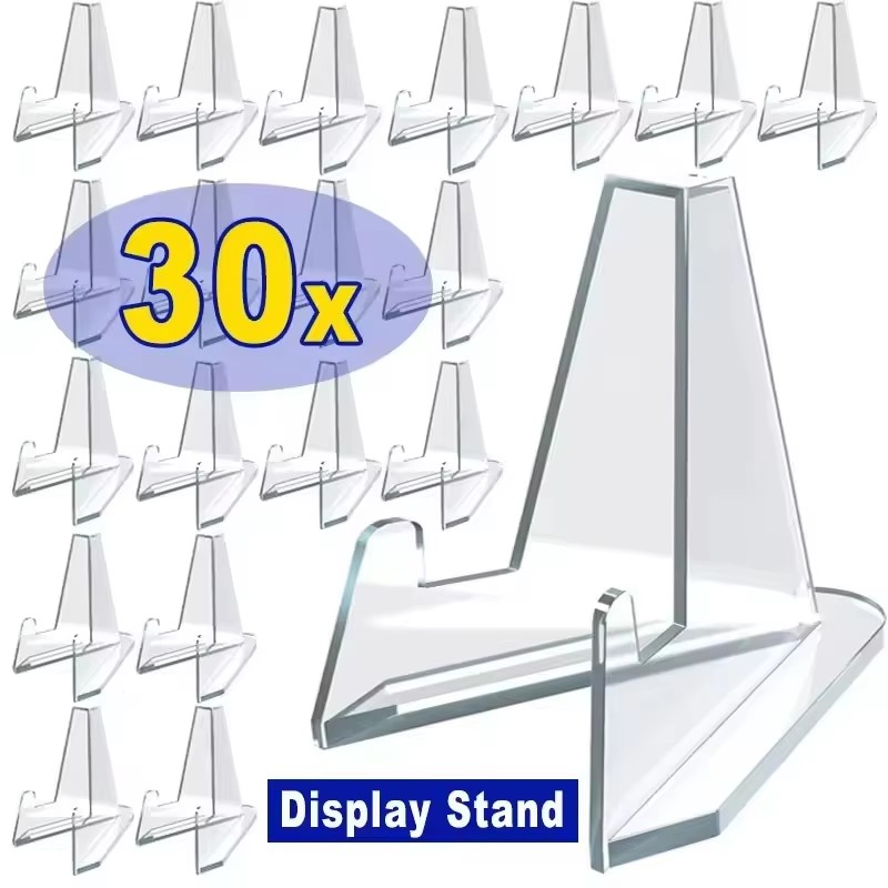 Photography Exhibition - 30-1PCS Driehoekige Kaart Display Stand Mini