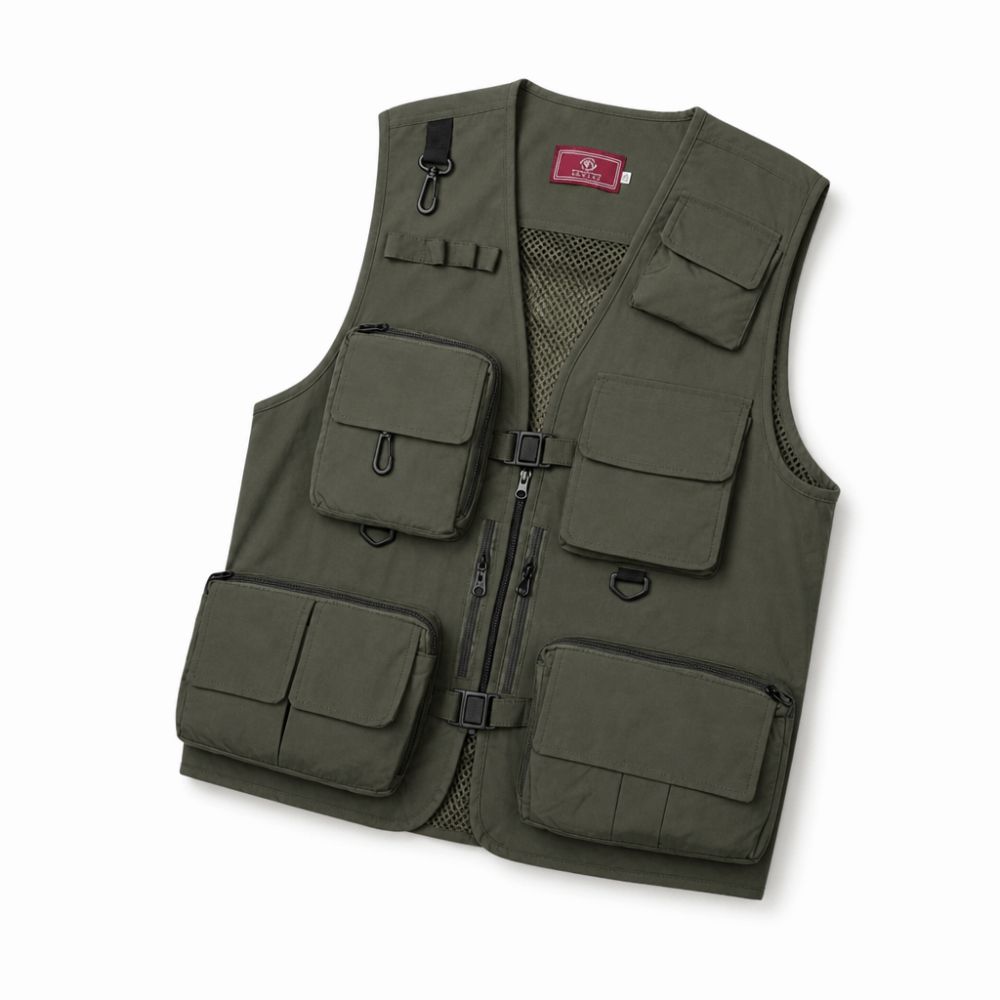 Photography Vest - Casual waterdicht visvest, sneldrogend, lichtgewicht fotografievest,