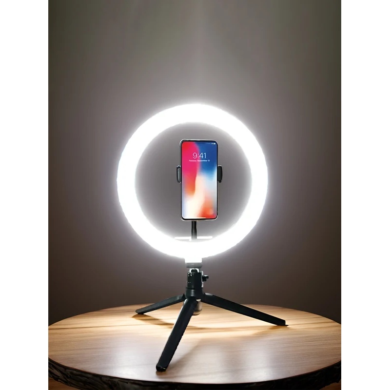 Photography Darkroom - Desiontal 26cm Ringlicht met statief, RGB