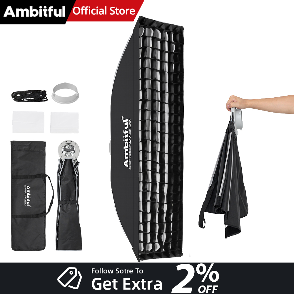 Photography Kit Pro - Ambitieuze Q7-II 30*120cm Bowens Mount Strip