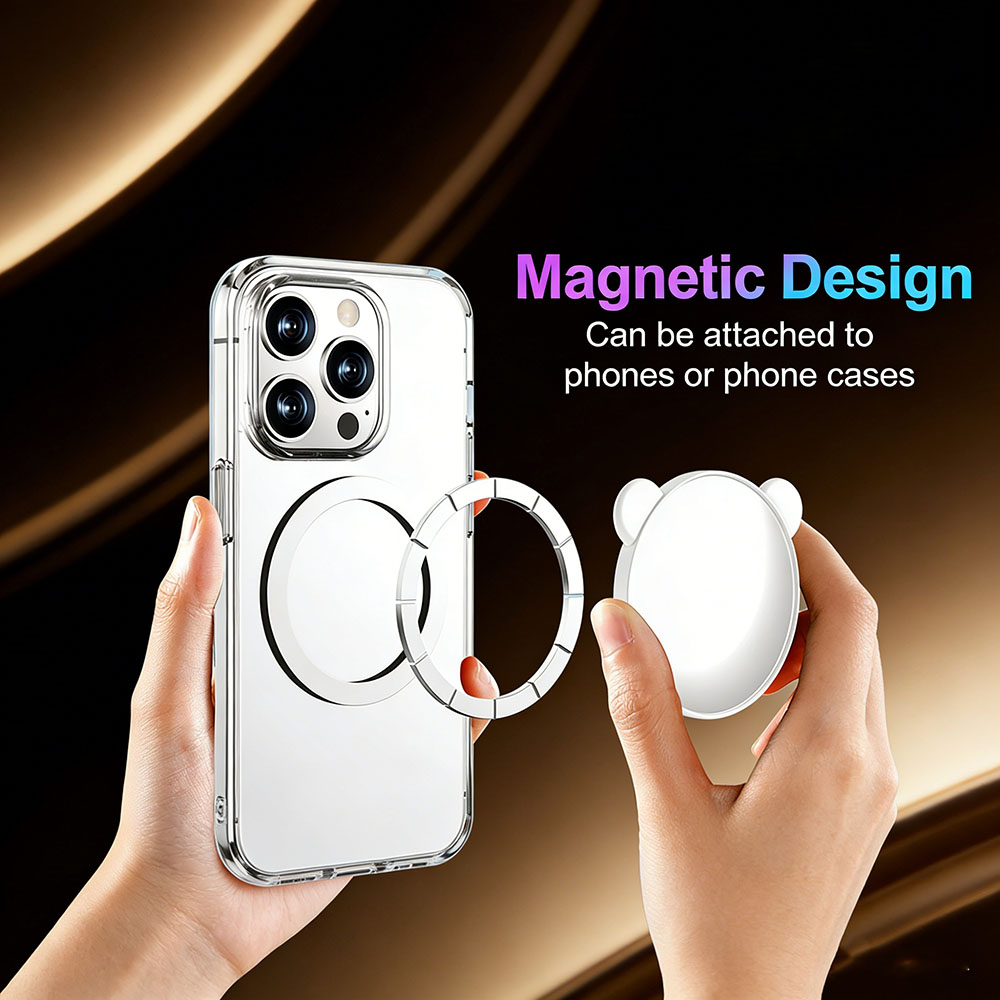 Photography Equipment - Schattige Panda Magnetische Selfie Spiegel, Universeel