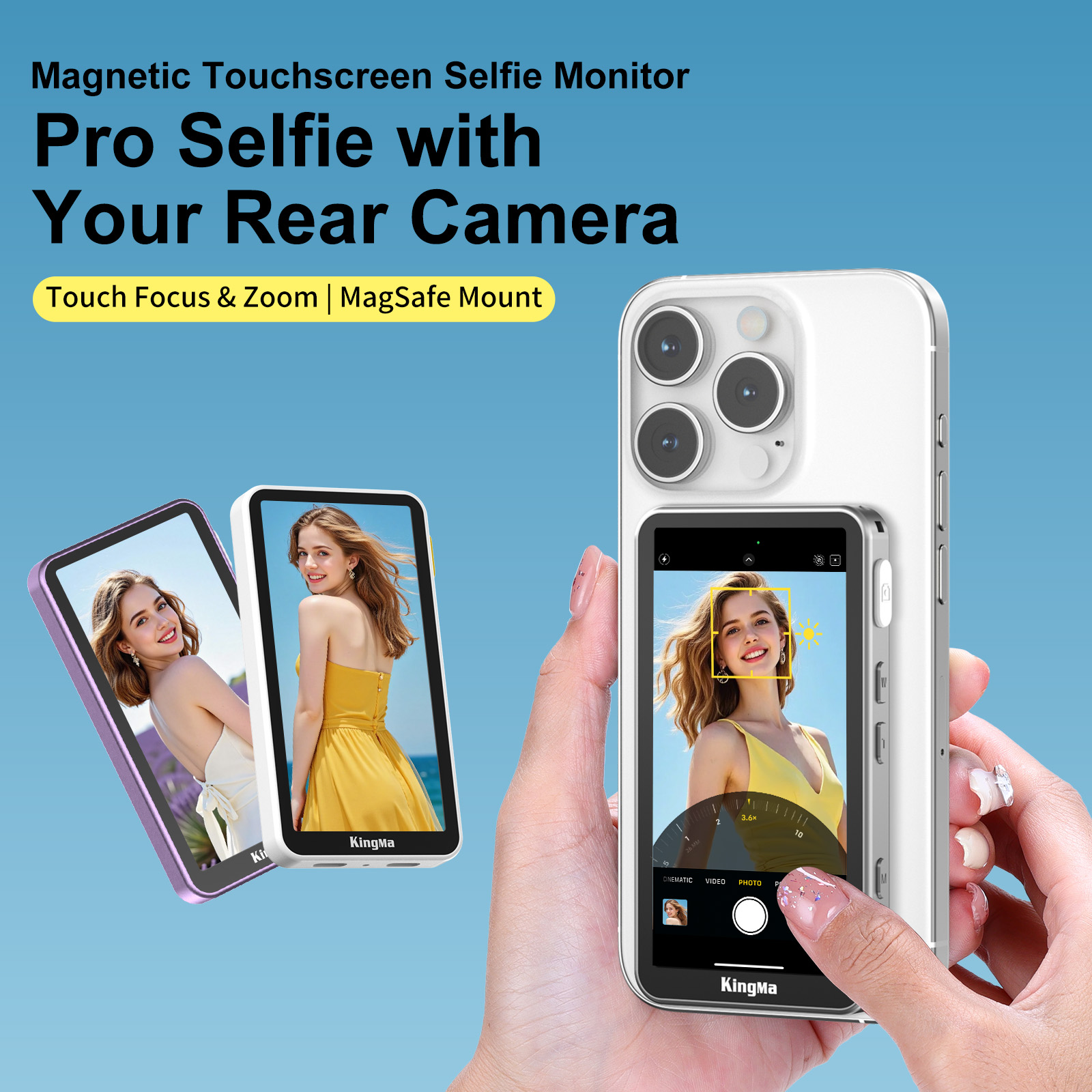 Photography Equipment - PH02 ULTRA Telefoon Vlog Selfie Monitor