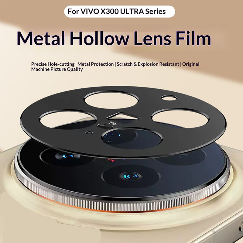 Photography Kit Vivo X300 - Aluminium metalen achtercamera lensbeschermer voor vivo