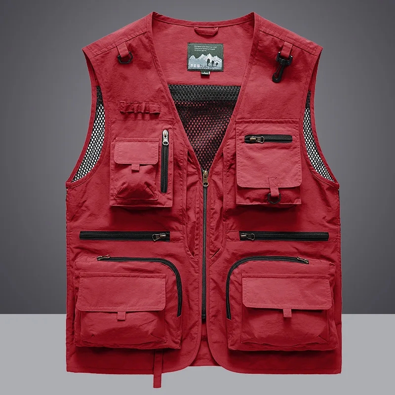 Multipocket sneldrogende mesh  - Photography Vest recensie en prijs