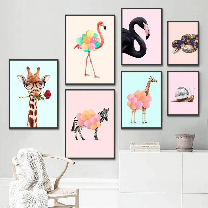 Grappige mode giraffe zebra fl - Photography Trend recensie en prijs