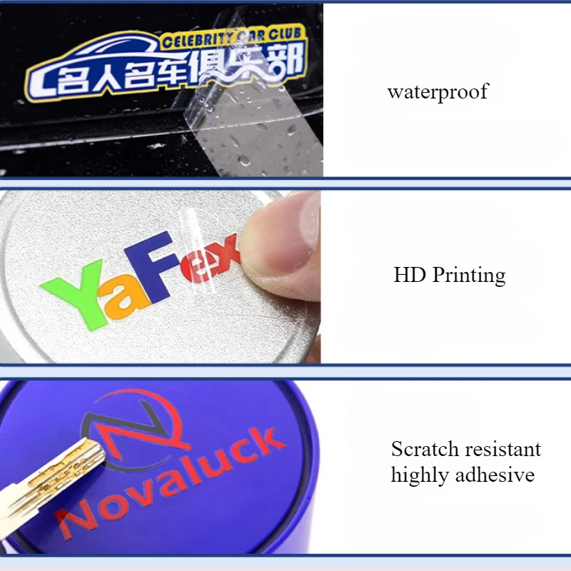 100 STKS 3D Naamsticker Elke G - Photography Logo recensie en prijs