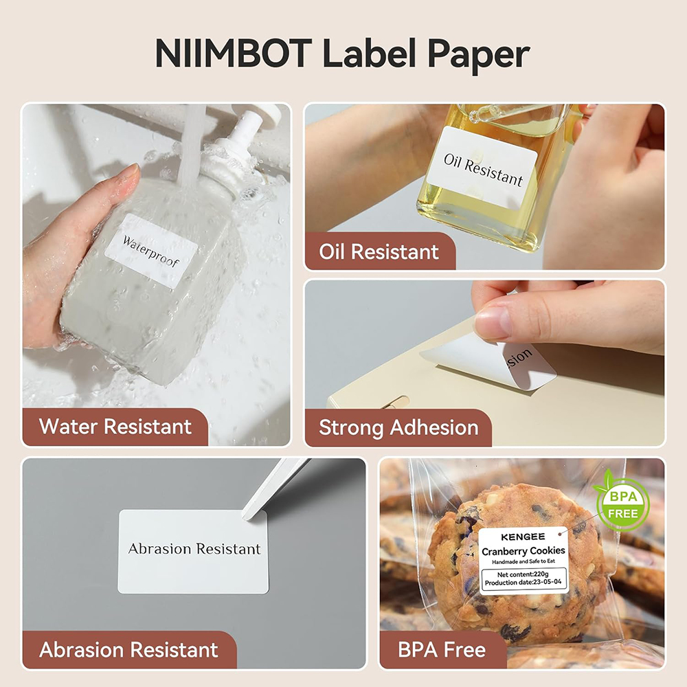 NIIMBOT Thermisch Label voor B - Photography Logo recensie en prijs