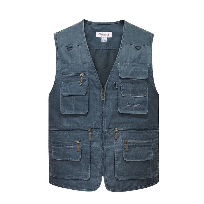 Multi Pocket Heren Vest Rits M - Photography Vest recensie en prijs