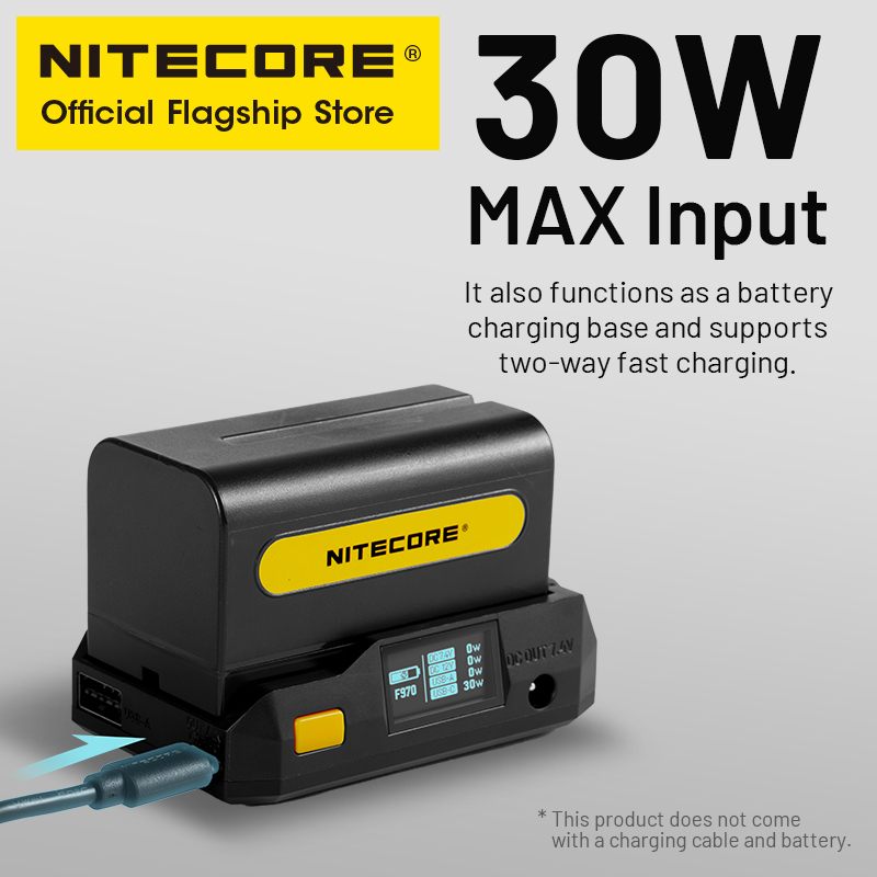 NITECORE BAP10 NP-F Batterij A - Photography Unit recensie en prijs
