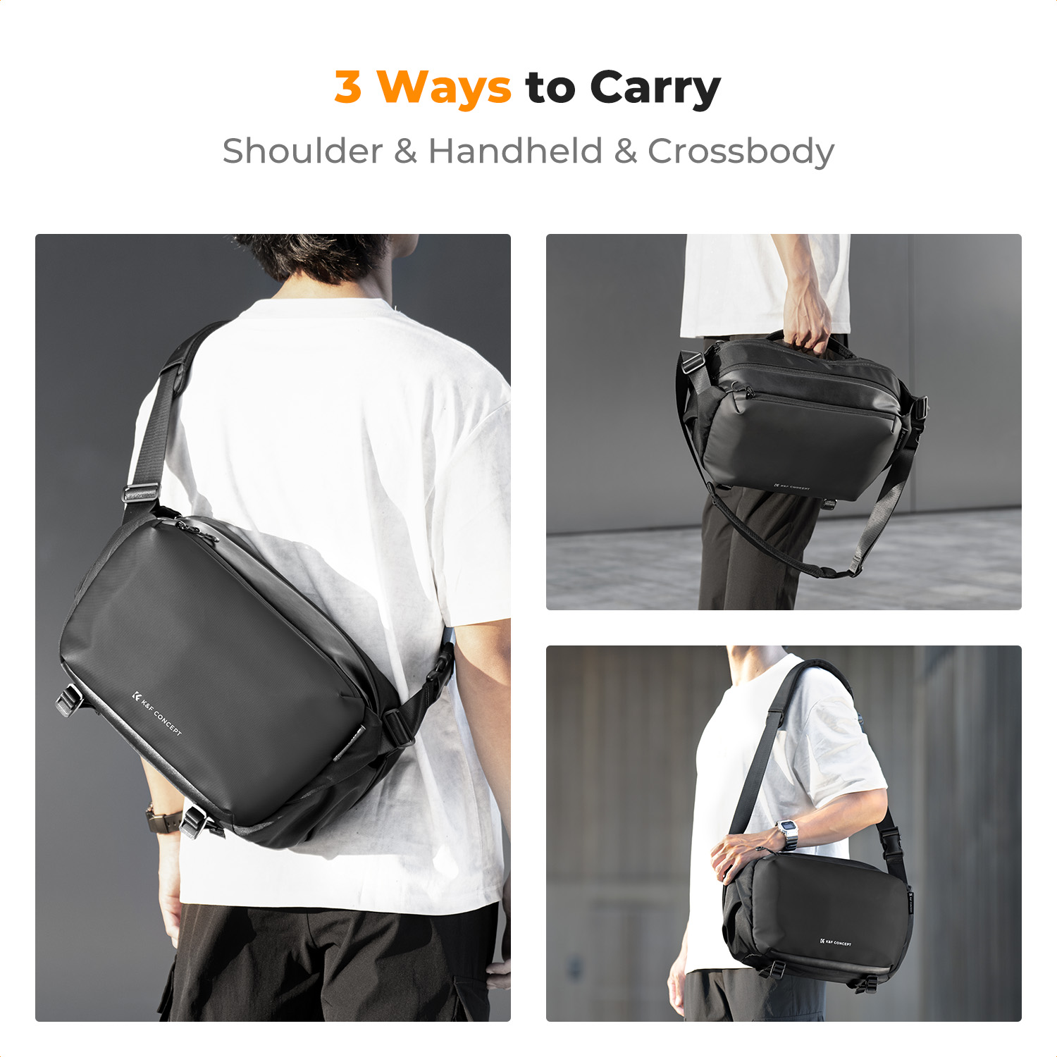 K&F CONCEPT 12L/10L Camera Sli - Camera Bag Waterproof recensie en prijs