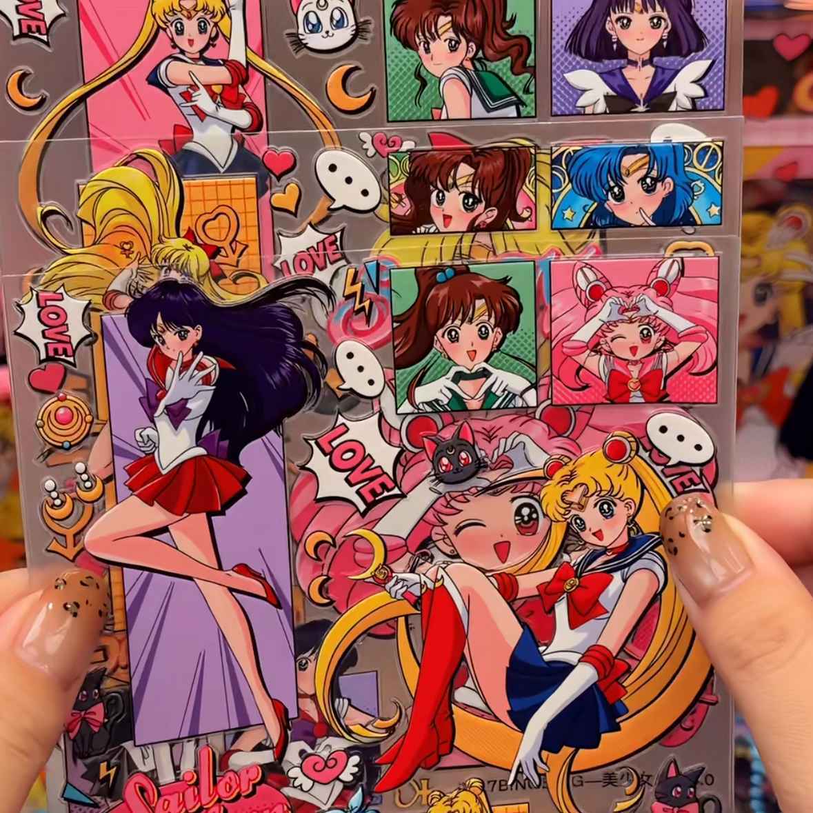 Sailor Moon jelly 3D 5D planne - Photography Journalism recensie en prijs