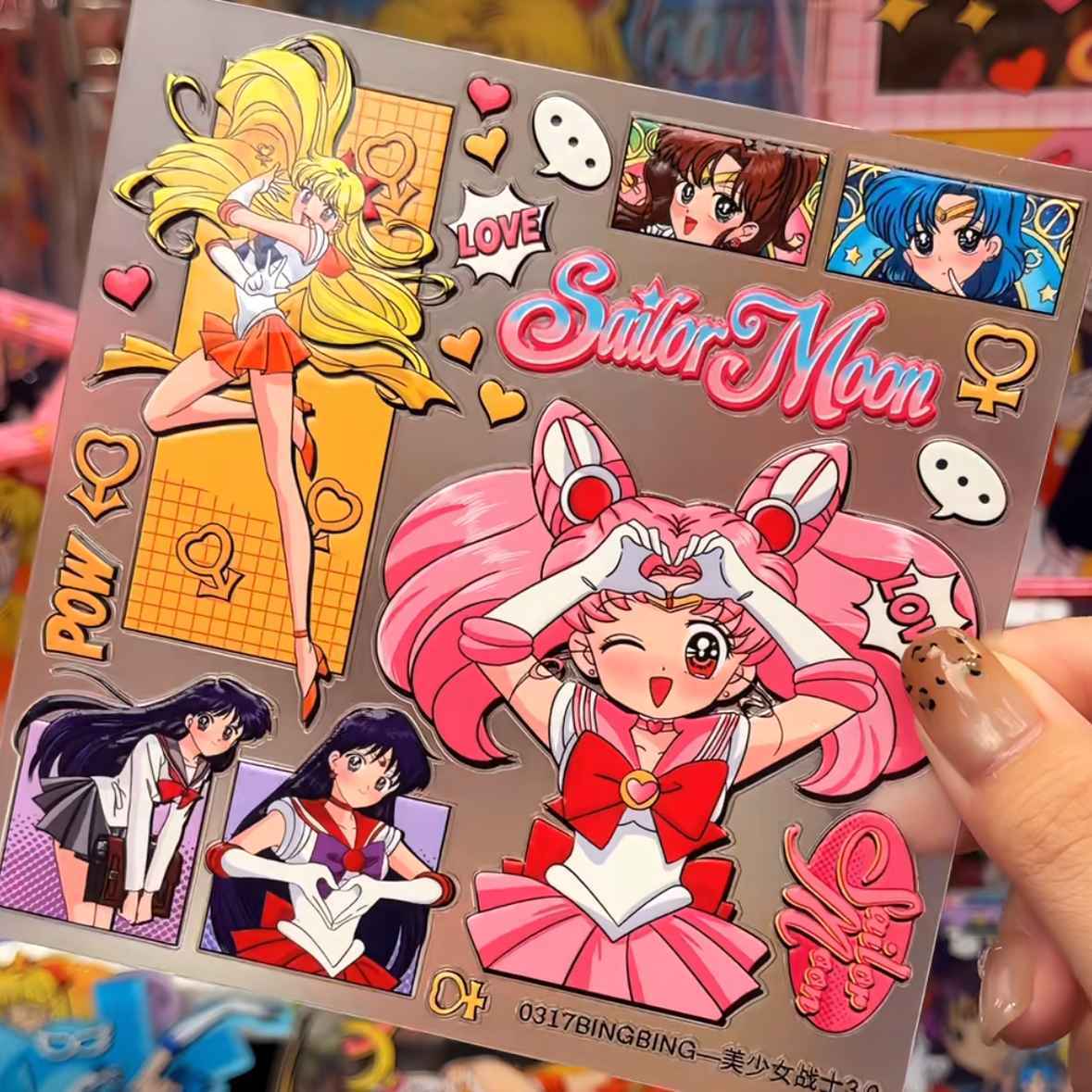 Sailor Moon jelly 3D 5D planne - Photography Journalism recensie en prijs