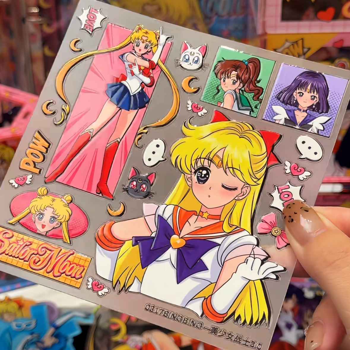 Sailor Moon jelly 3D 5D planne - Photography Journalism recensie en prijs