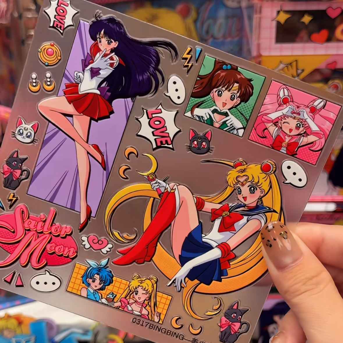 Sailor Moon jelly 3D 5D planne - Photography Journalism recensie en prijs