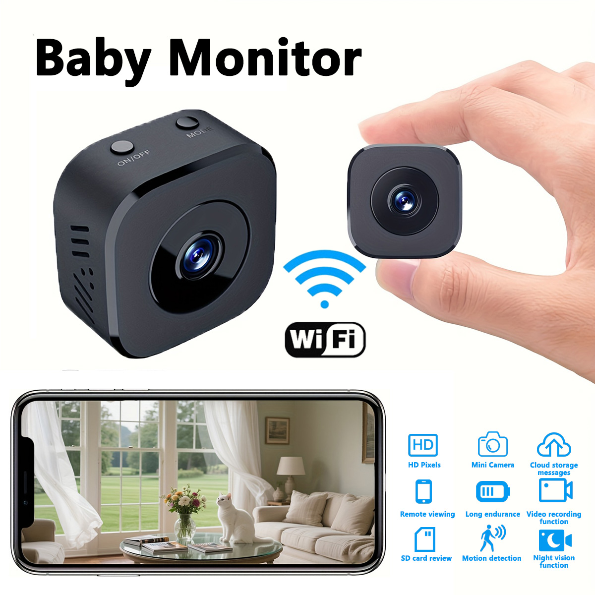 1080P HD Mini WiFi Camera Indo - Photography Unit recensie en prijs