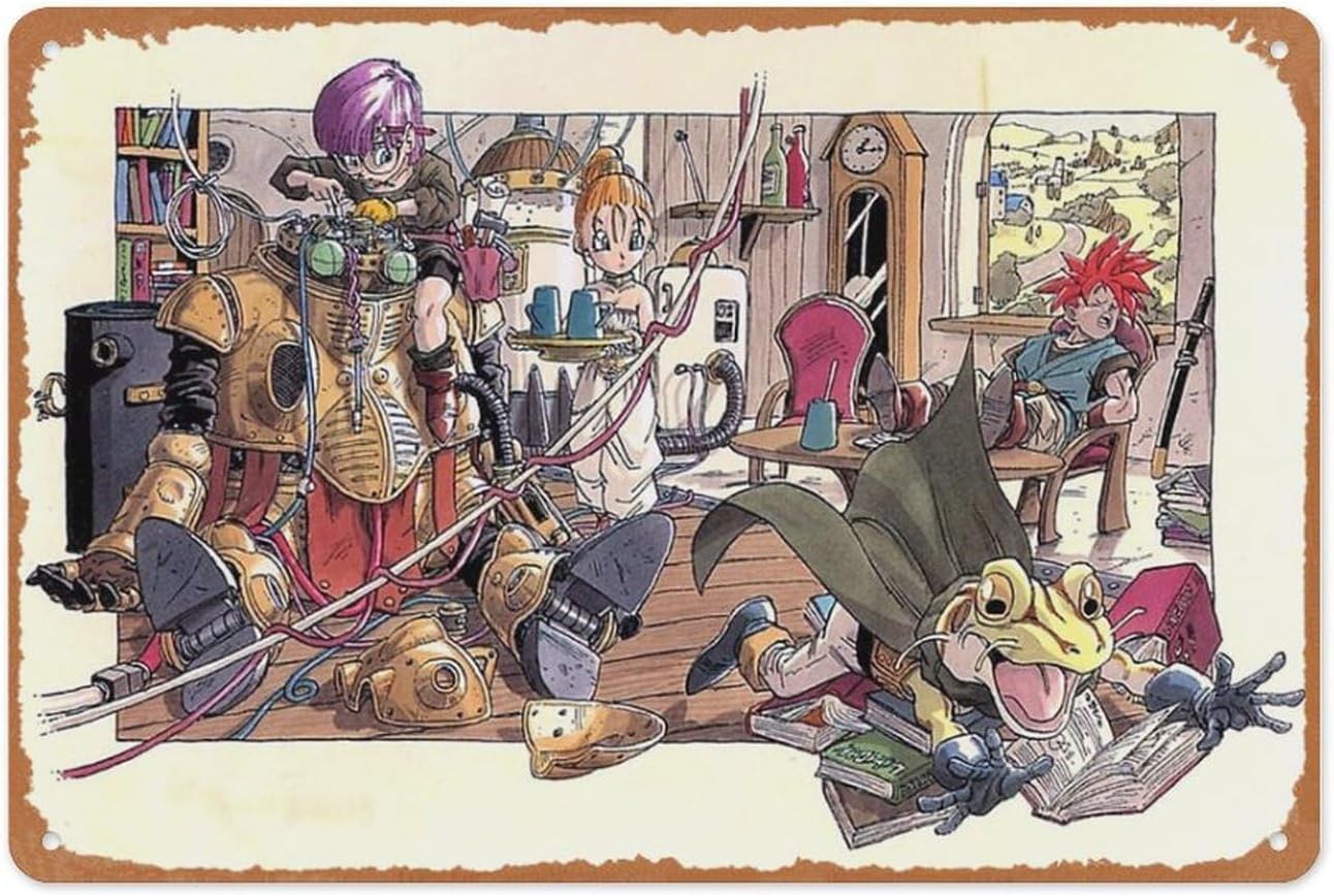 Retro Game Metal Sign - Chrono - Photography Exhibition recensie en prijs