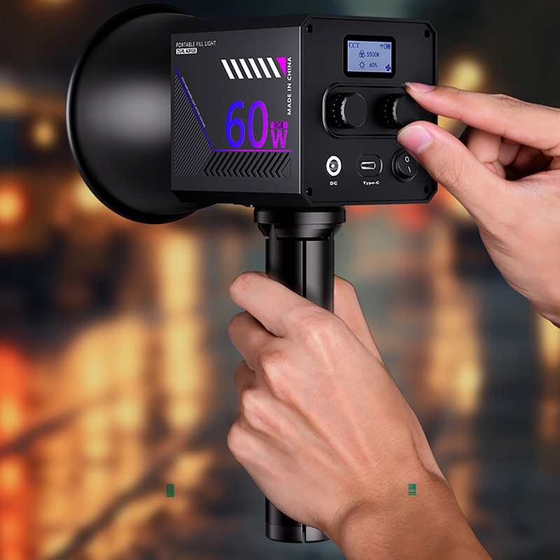 60W RGB Videolamp Draagbare LE - Photography Kit Pro recensie en prijs