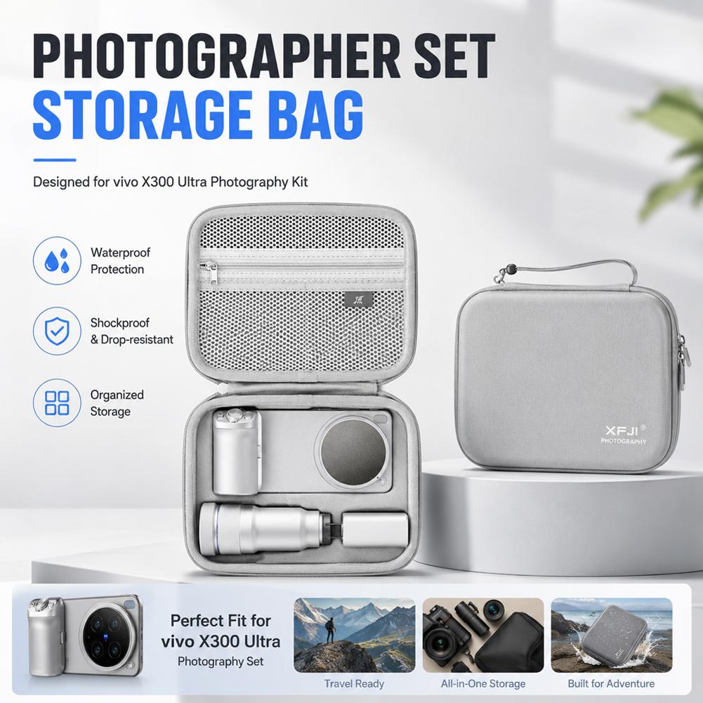 Opbergtas voor Vivo X300 Ultra - Photography Kit Vivo X300 recensie en prijs