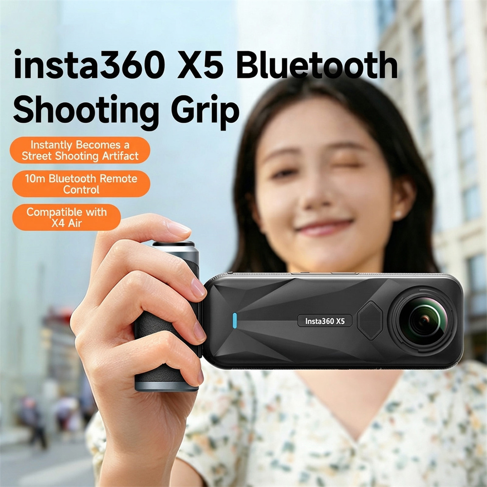 VRIG GA-08SE Street Photograph - Photography Grip Insta360 X5 recensie en prijs