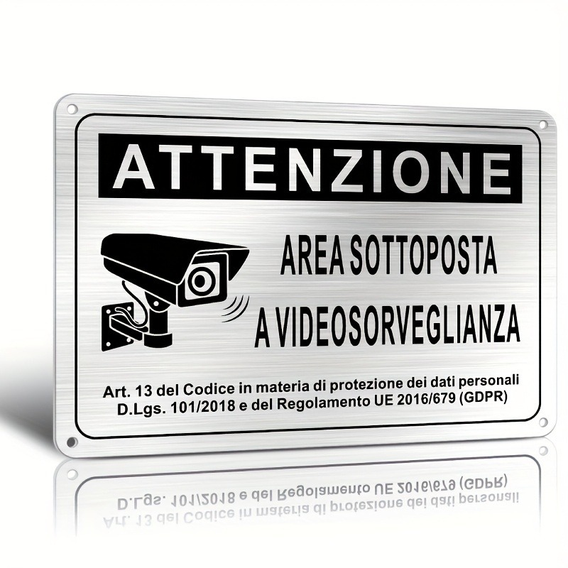 Italiaans veiligheidsbord 20X3 - Photography Unit recensie en prijs