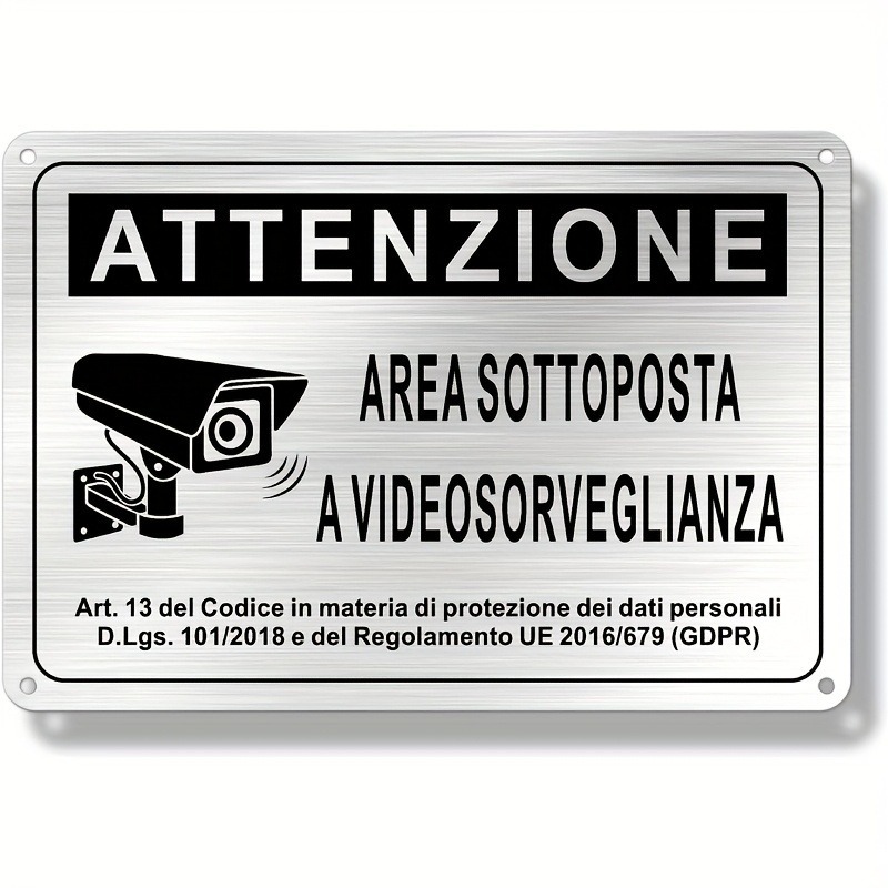 Italiaans veiligheidsbord 20X3 - Photography Unit recensie en prijs