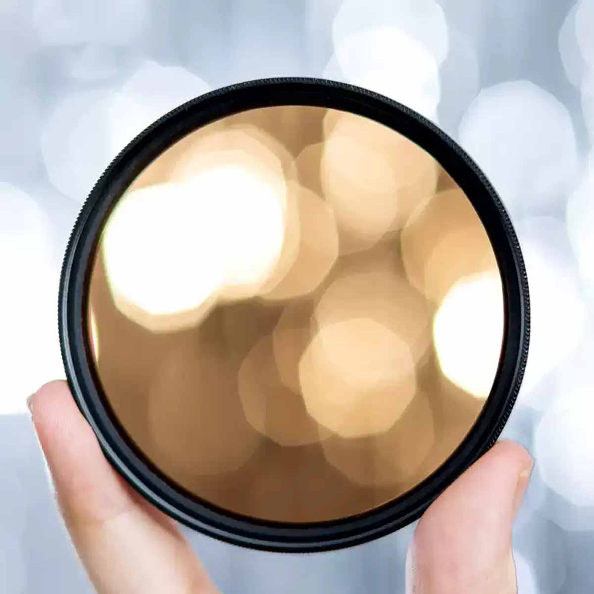 Retro DSLR Spiegelbruin Filter - Photography Yellow Filter recensie en prijs