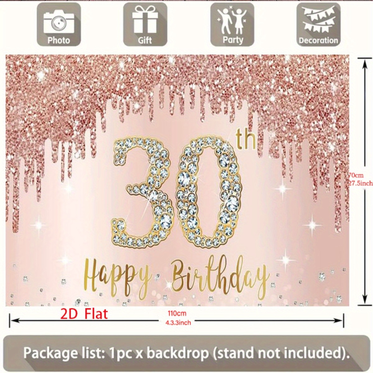 Een achtergrondbanner voor 30e - Photography Logo recensie en prijs